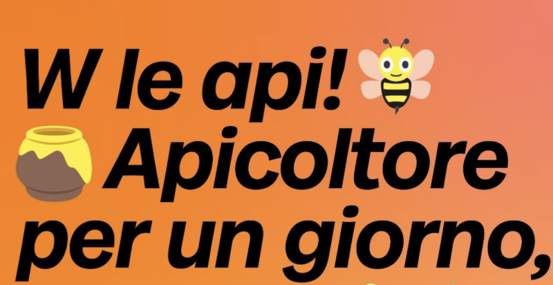 Apicoltore per un giorno all'Esp